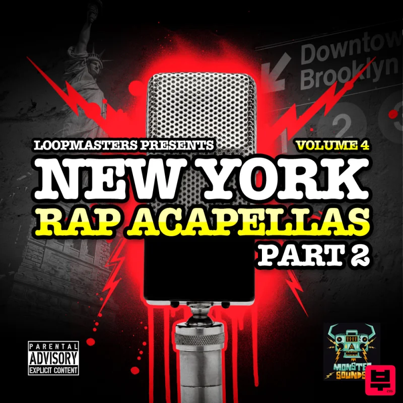 Monster Sounds New York Rap Acapellas Part 2 - Hip Hop