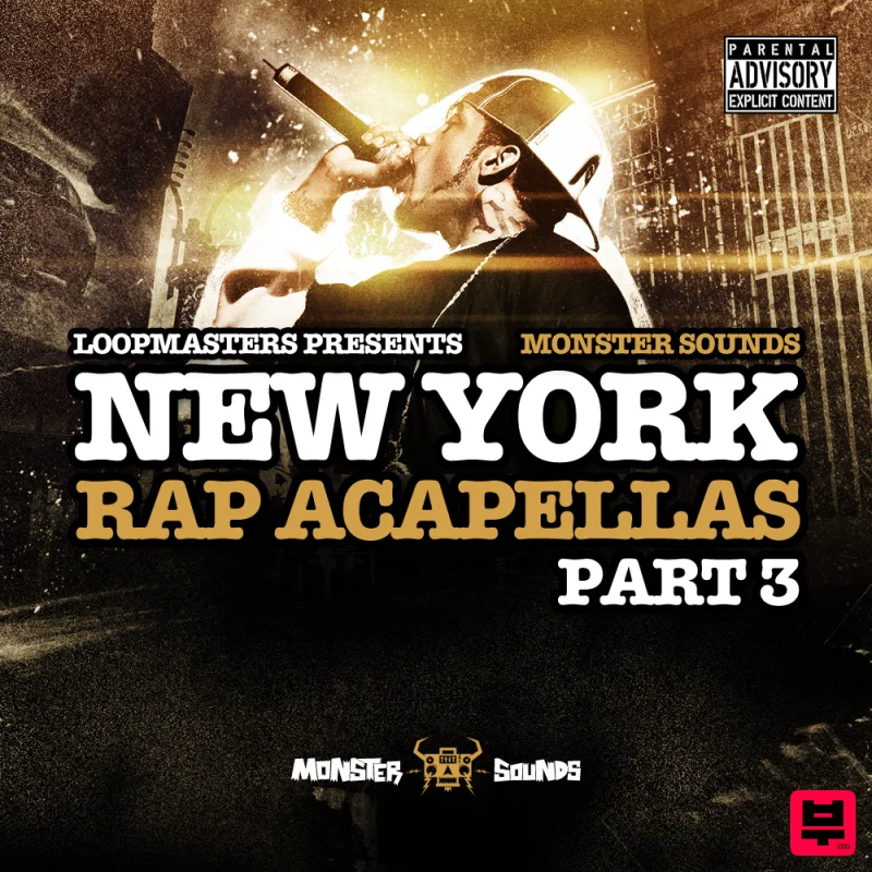 Monster Sounds New York Rap Acapellas Part 3 - Hip Hop