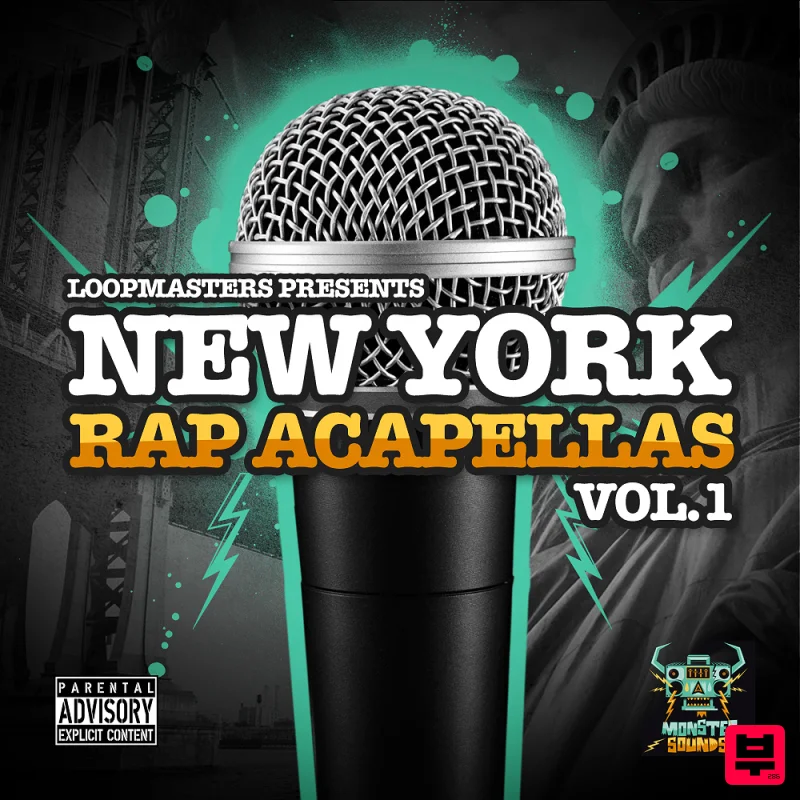 Monster Sounds New York Rap Acapellas Vol 1 - Hip Hop
