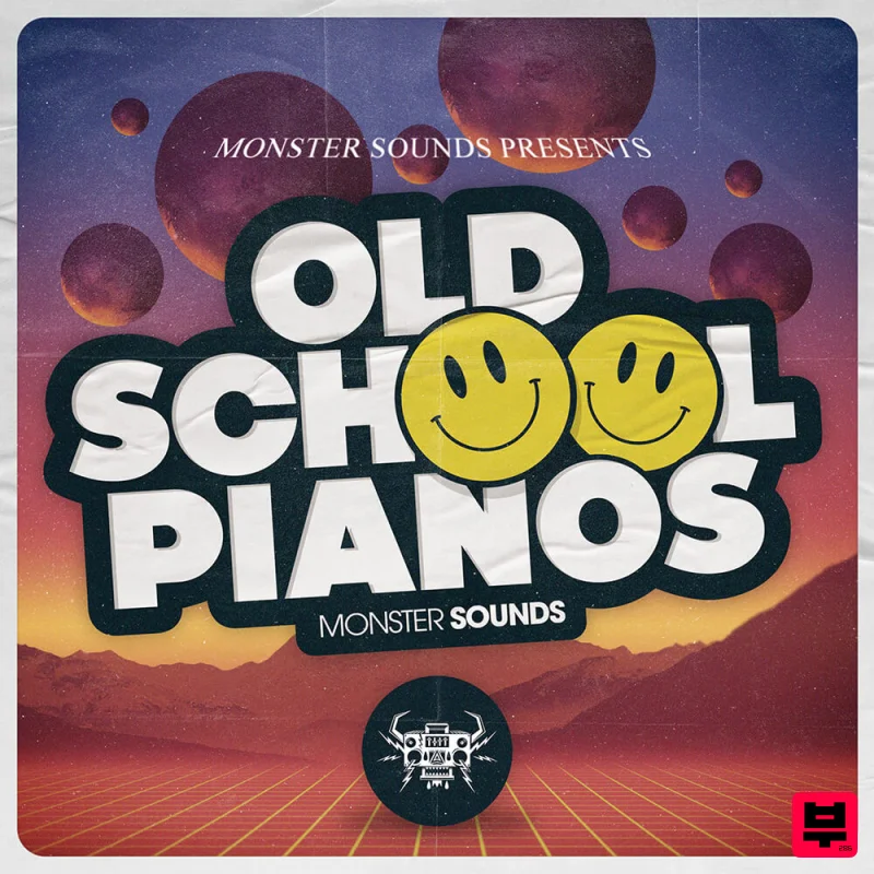 Monster Sounds Old School Pianos - Classic House