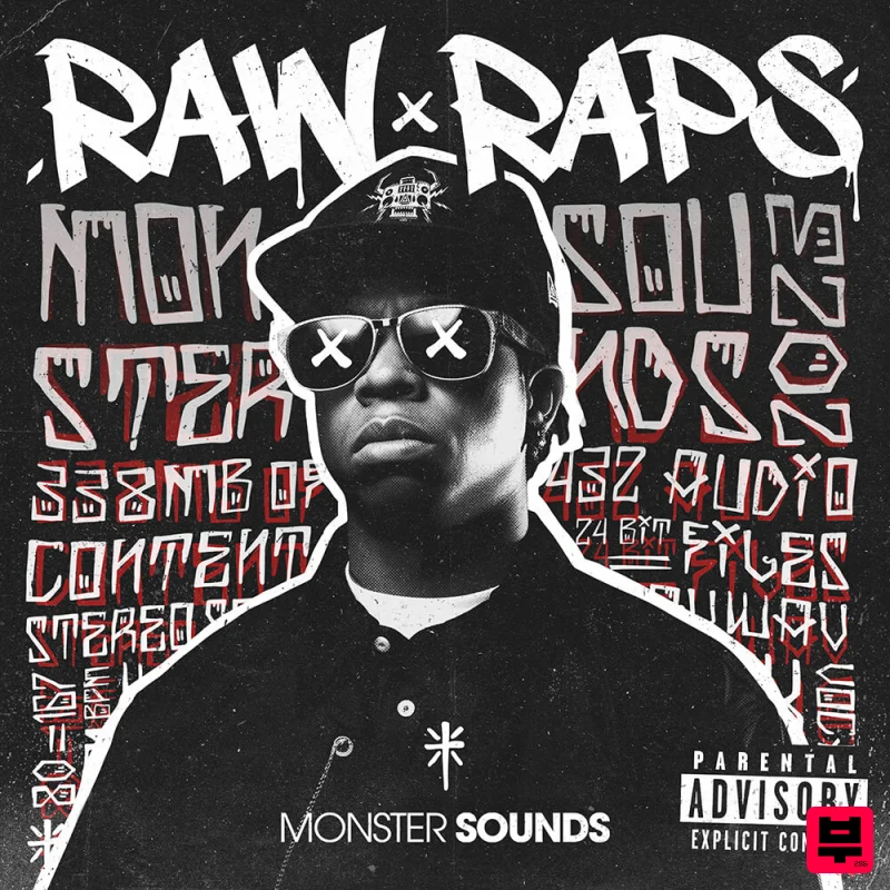 Monster Sounds Raw Raps - Trap