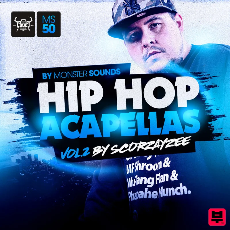 Monster Sounds Scorzayzee - Hip Hop Acapellas 2 - Hip Hop