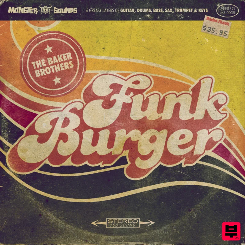 Monster Sounds The Baker Brothers Vol. 4 - Funk Burger - Professional Music Instrument Photo