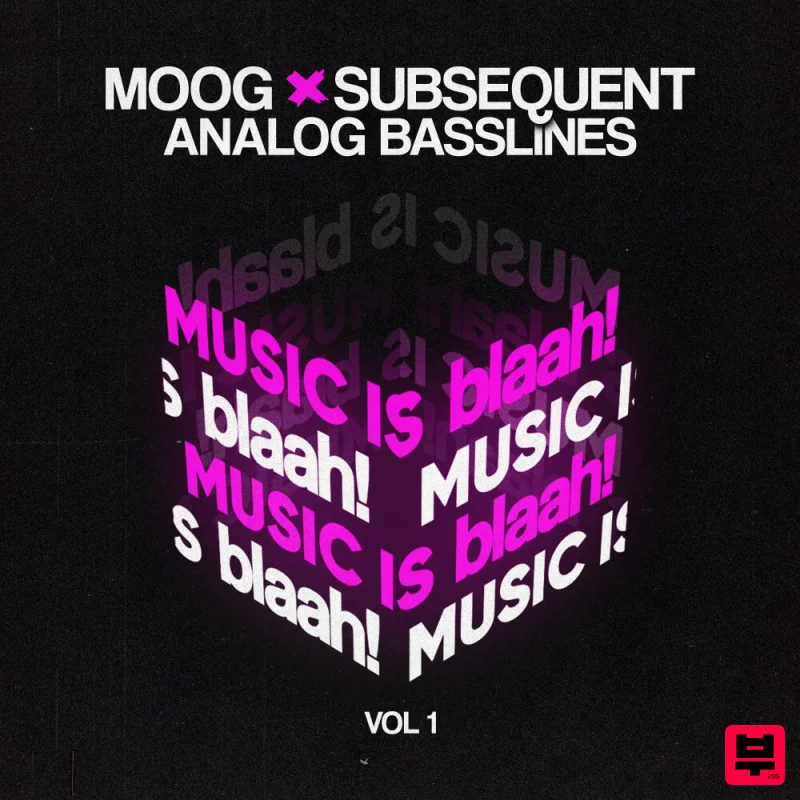 music is blaah! Moog Analog Basslines vol. 1 - Tech House