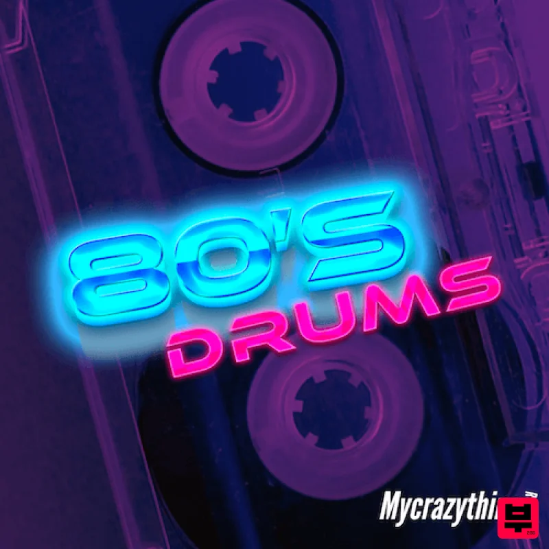 Mycrazything records 80s Drums - Professional Music Instrument Photo