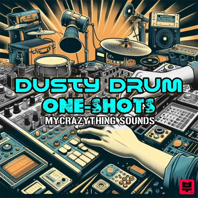 Mycrazything records Dusty Drum One-Shots - Lofi
