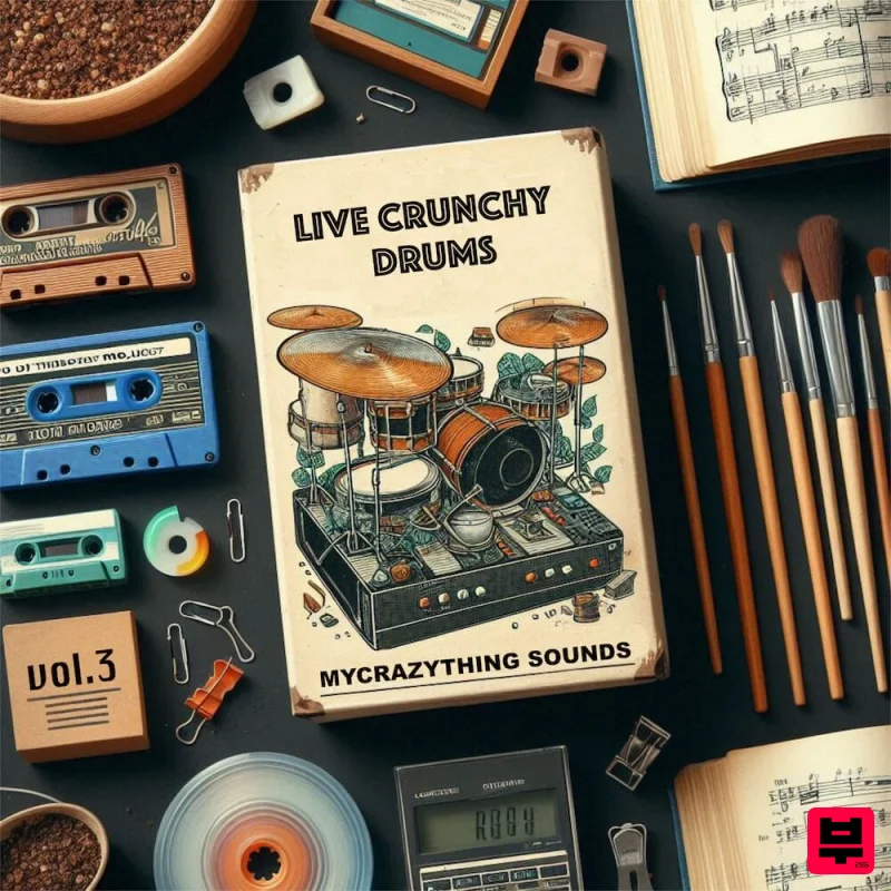 Mycrazything records Live Crunchy Drums Vol. 3 - Hip Hop