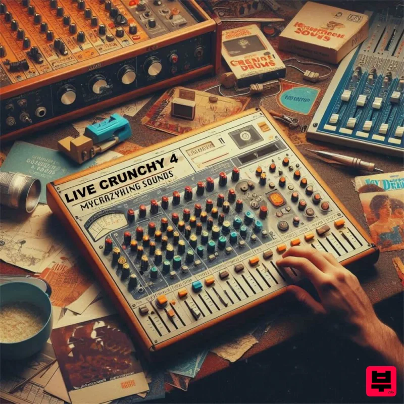 Mycrazything records Live Crunchy Drums Vol.4 - Hip Hop