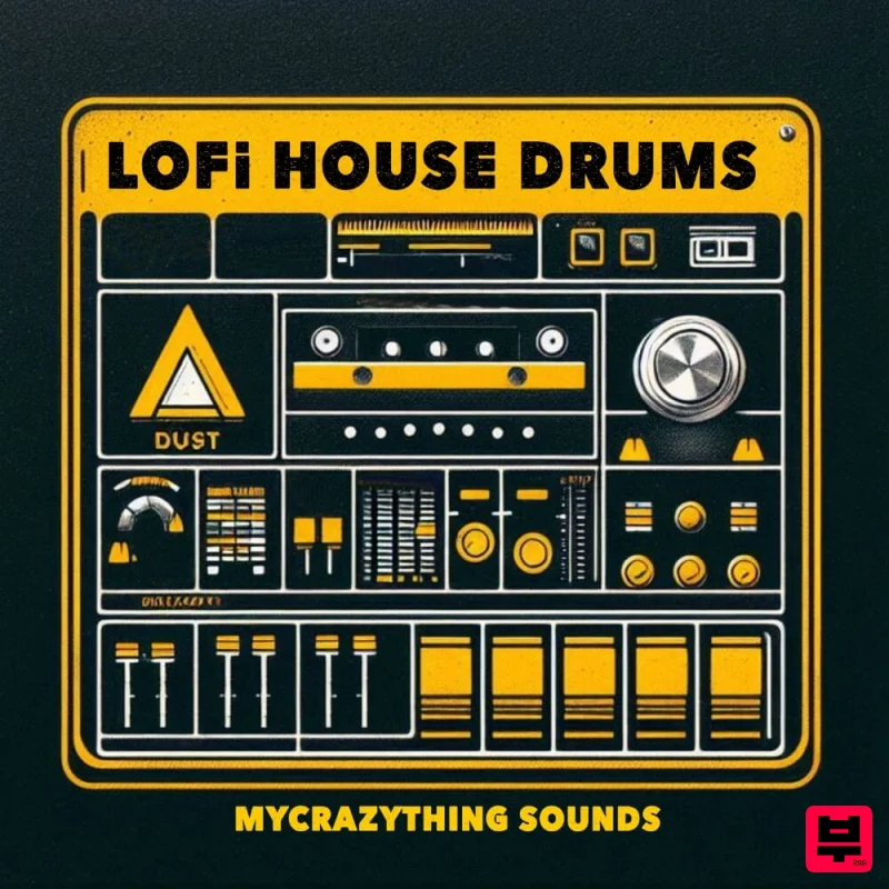 Mycrazything records Lo Fi House Drums - House