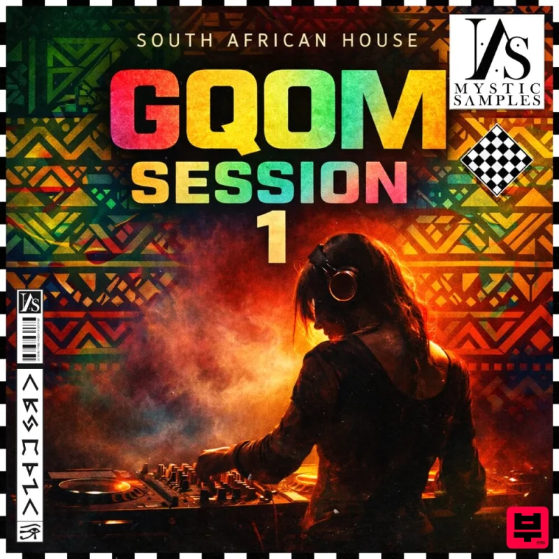 Mystic Samples SOUTH AFRICAN HOUSE GQOM SESSION 1 – Authentic Gqom Sample Pack - Amapiano
