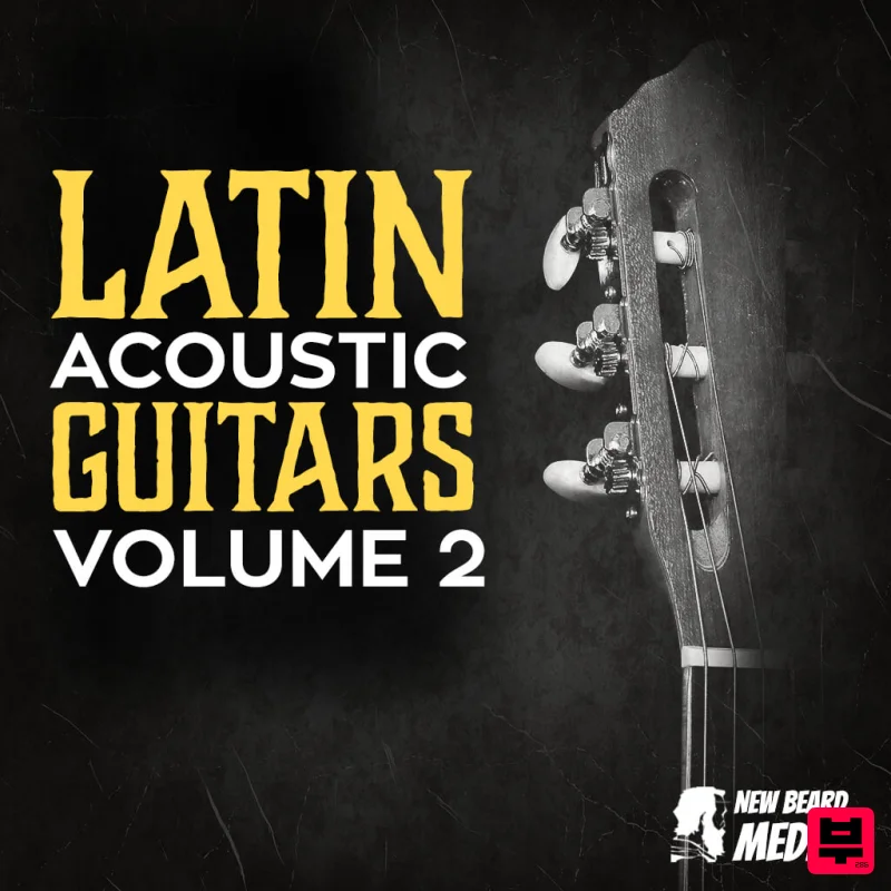 New Beard Media Latin Acoustic Guitars Vol 2 - Professional Music Instrument Photo