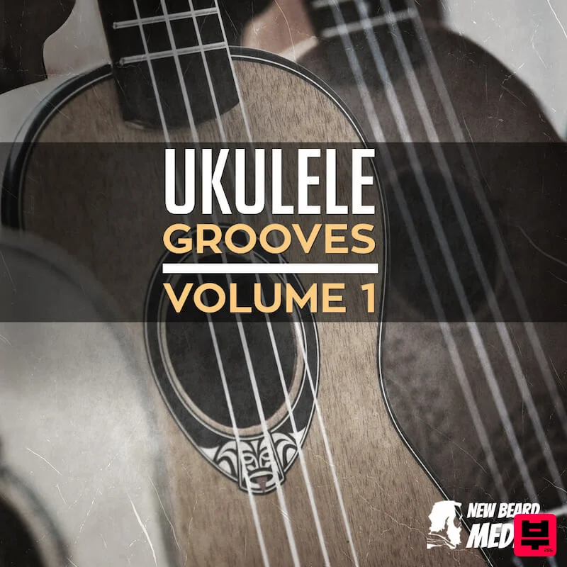 New Beard Media Ukulele Grooves Vol 1 - Acoustic Music