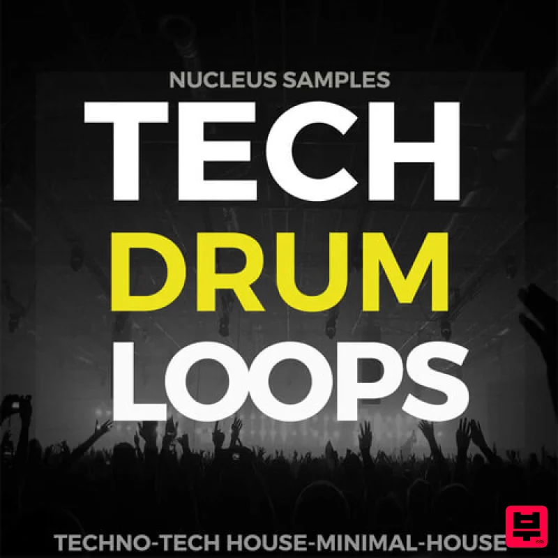 Nucleus Samples Tech Drum Loops - Tech House