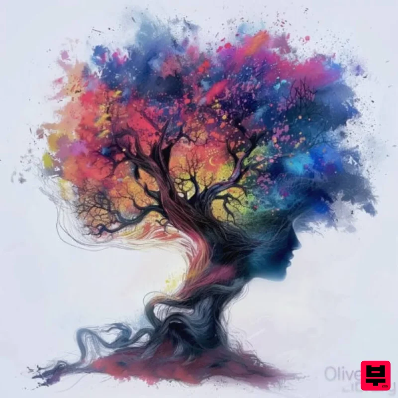 Oliver’s Library Colorful - House