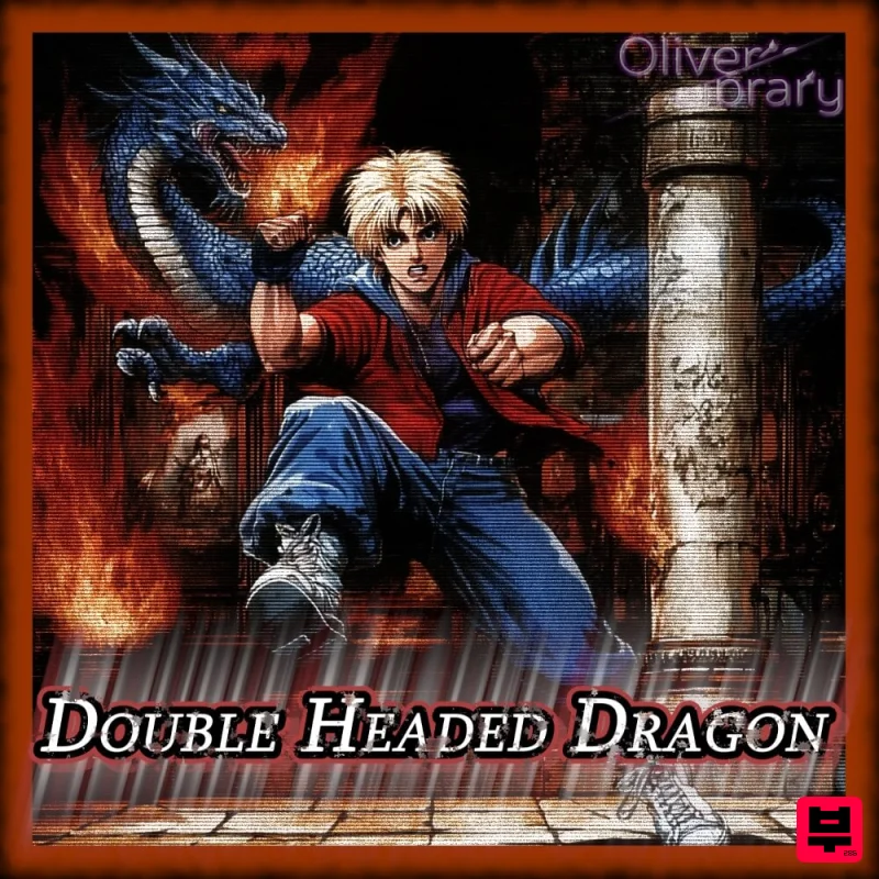 Oliver’s Library Double Headed Dragon - 80s