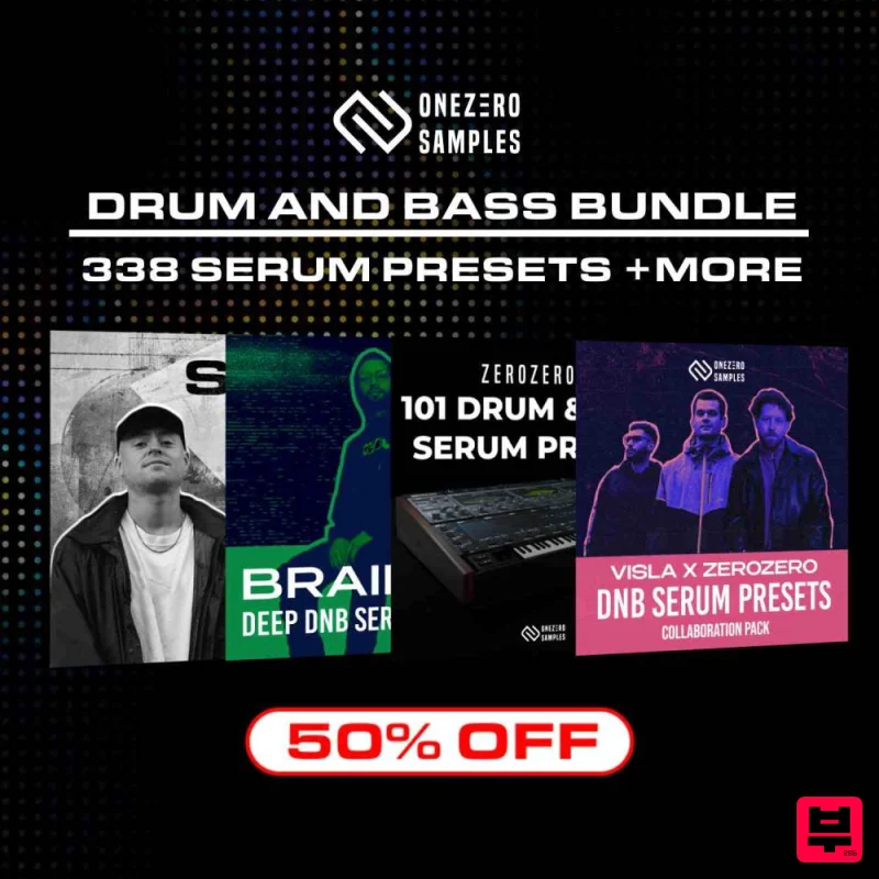 OneZero Samples OneZero Serum Preset Bundle - Drum and Bass