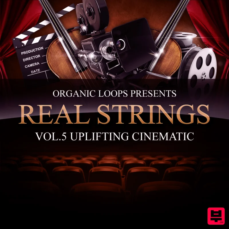 Organic Loops Real Strings Vol. 5 - Uplifting Cinematic - Filmscore