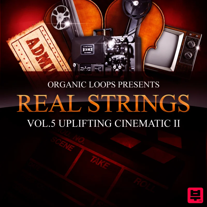 Organic Loops Real Strings Vol. 5 - Uplifting Cinematic Strings Part 2 - Filmscore