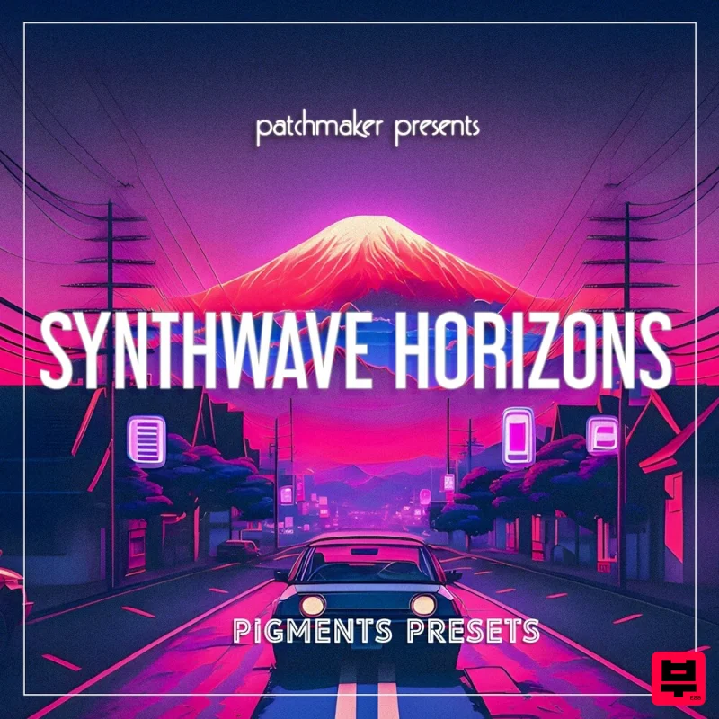 Patchmaker Synthwave Horizons for Arturia Pigments - Professional Music Instrument Photo