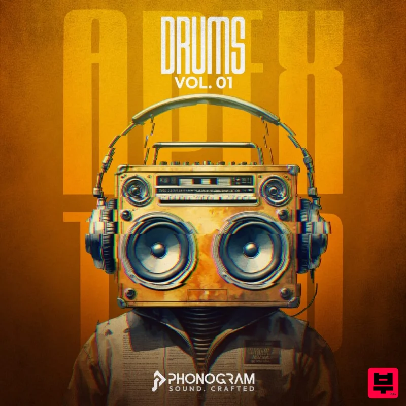 Phonogram Apex Trap Drums Vol 01 - Modern Trap Drum Kit & MIDI Collection - Trap