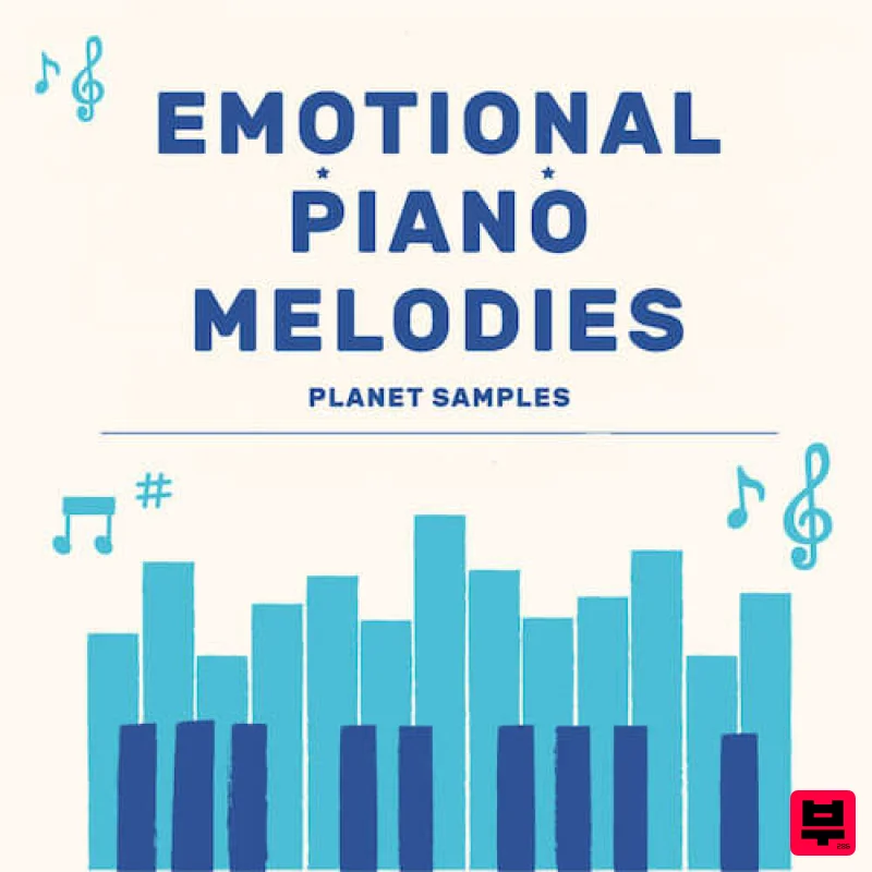 Planet Samples Emotional Piano Melodies - EDM