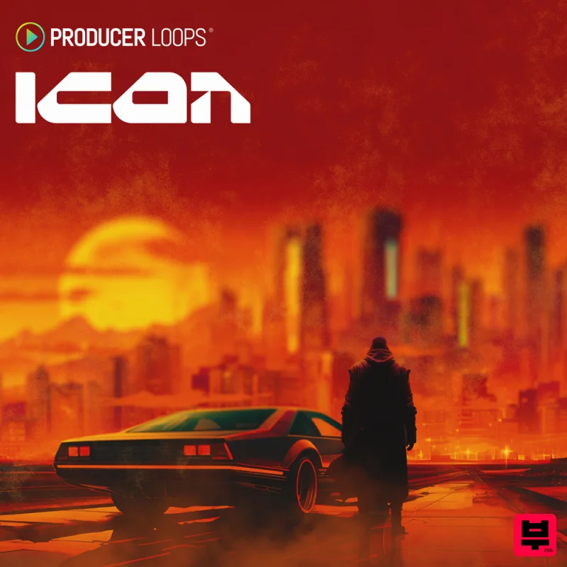 Producer Loops Icon - Synthwave