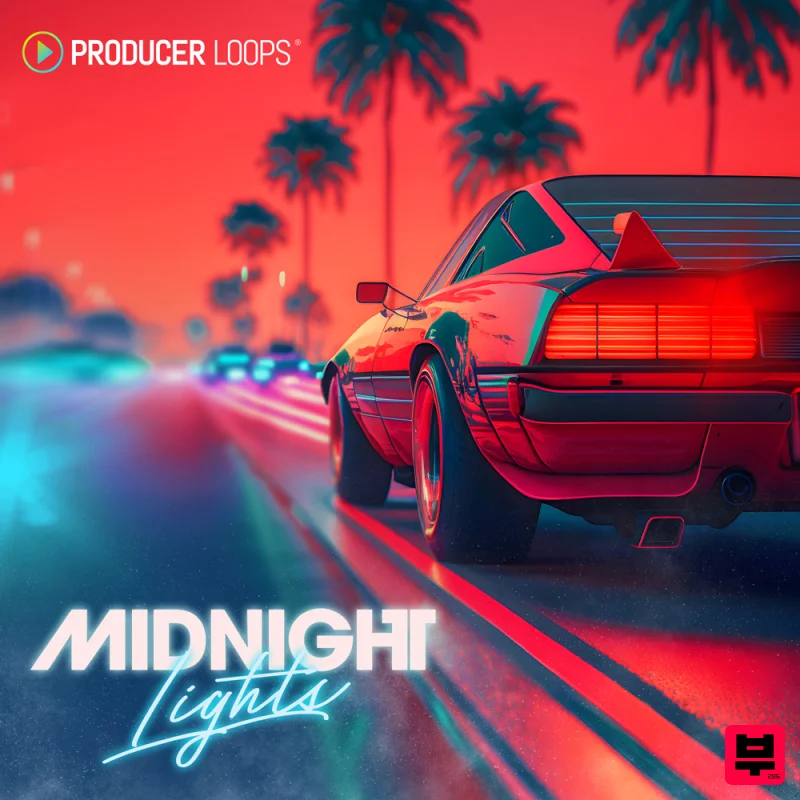 Producer Loops Midnight Lights - Synthwave