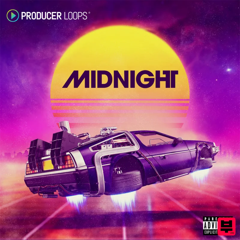 Producer Loops Midnight – Male Vocal Kits - Synthwave