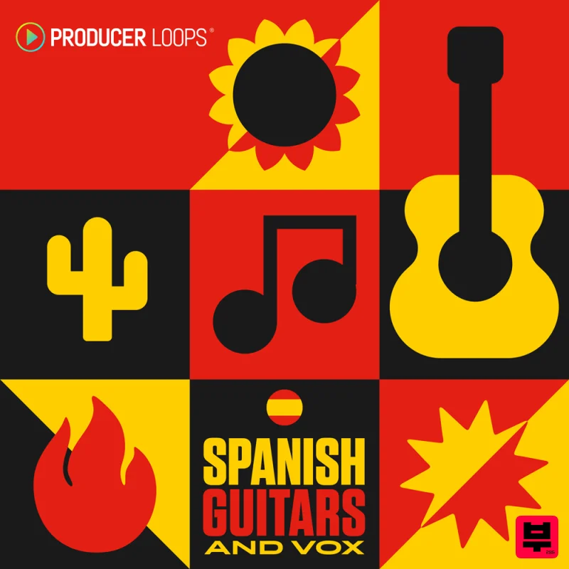 Producer Loops Spanish Guitars & Vox - Pop