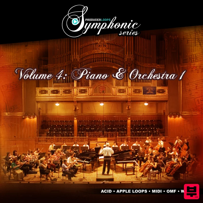 Producer Loops Symphonic Series Vol. 4 - Piano & Orchestra - Orchestral
