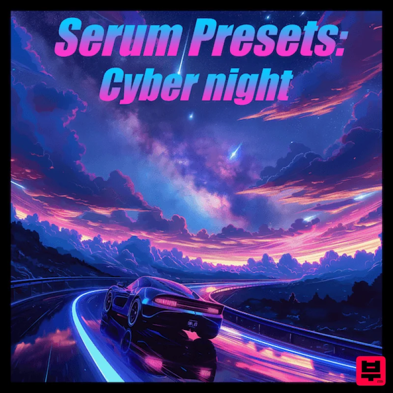 QuantumLoops Serum Presets - Cyber Night Vol.1 - Professional Music Instrument Photo