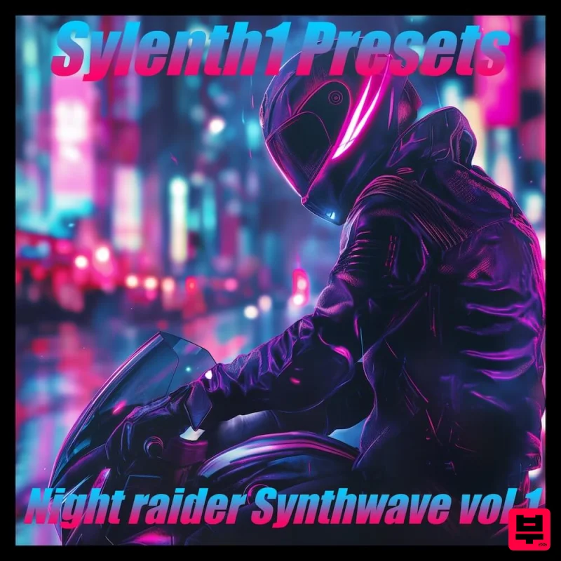 QuantumLoops Sylenth1 Presets: Night Raider Synthwave - Professional Music Instrument Photo