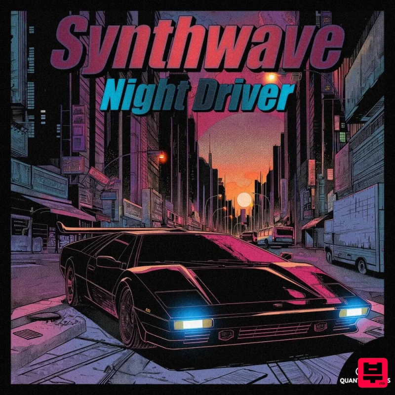 QuantumLoops Synthwave Night Driver - Professional Music Instrument Photo