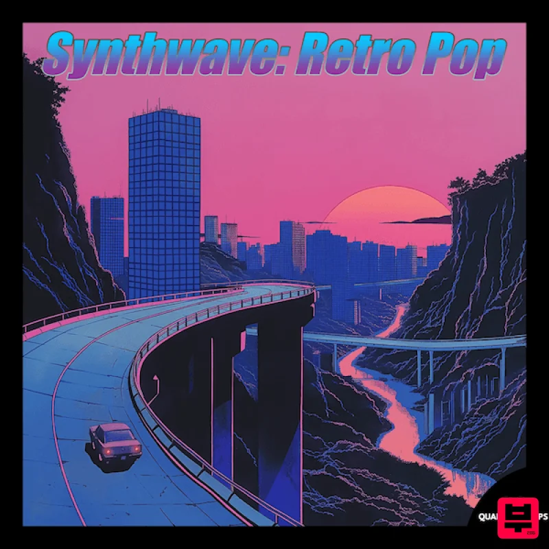 QuantumLoops Synthwave: Retro Pop - Professional Music Instrument Photo