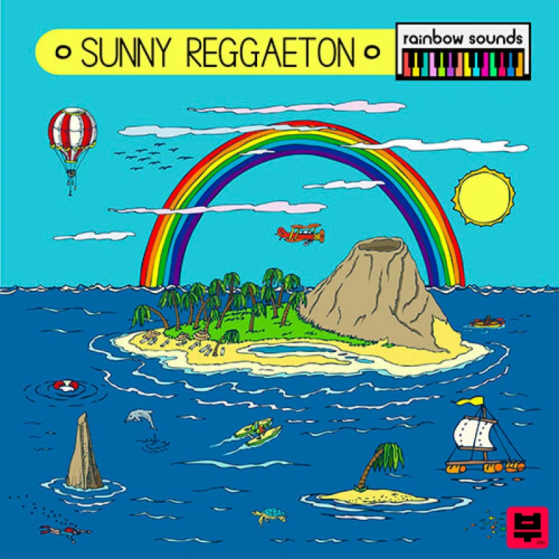 Rainbow Sounds Sunny Reggaeton - Reggaeton