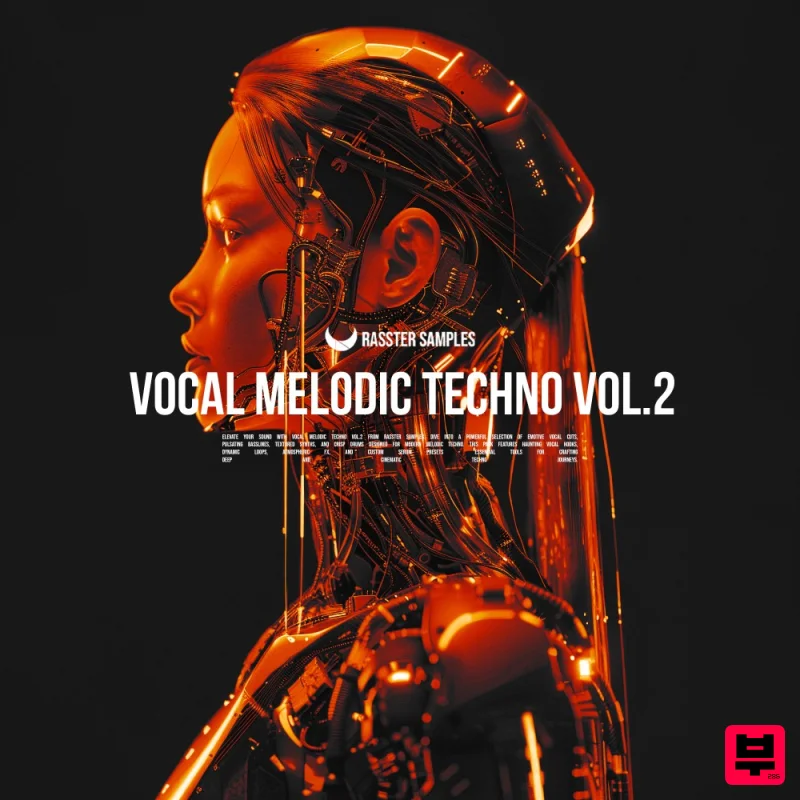 Rasster Samples Vocal Melodic Techno Vol.2 - Professional Music Instrument Photo