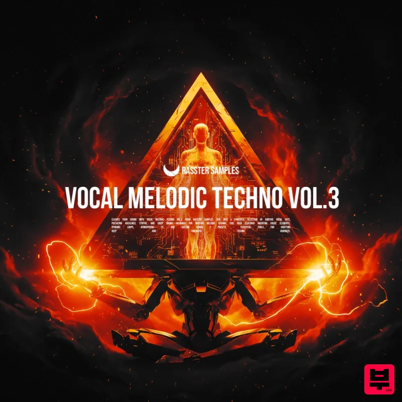Rasster Samples Vocal Melodic Techno Vol. 3 - Professional Music Instrument Photo