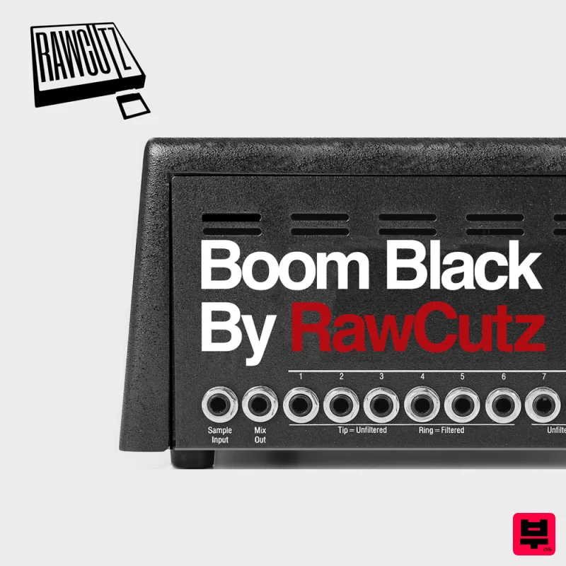 Raw Cutz Boom Black - Classic Hip Hop