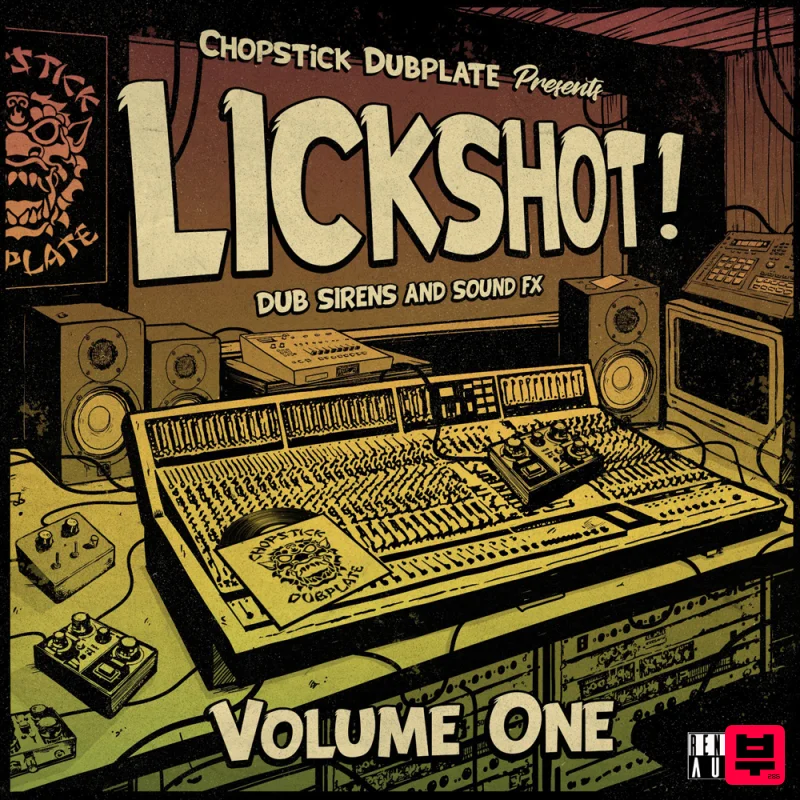Renegade Audio Chopstick Dubplate - Lickshot Dub Sirens & Sound FX Vol 1 - Jungle