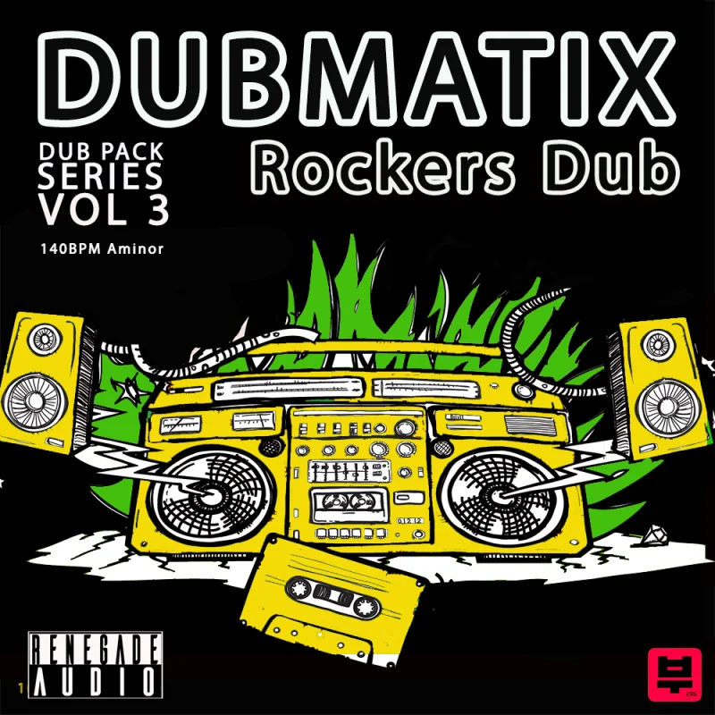 Renegade Audio Dub Pack Series Vol 3 - Rockers Dub - Professional Music Instrument Photo