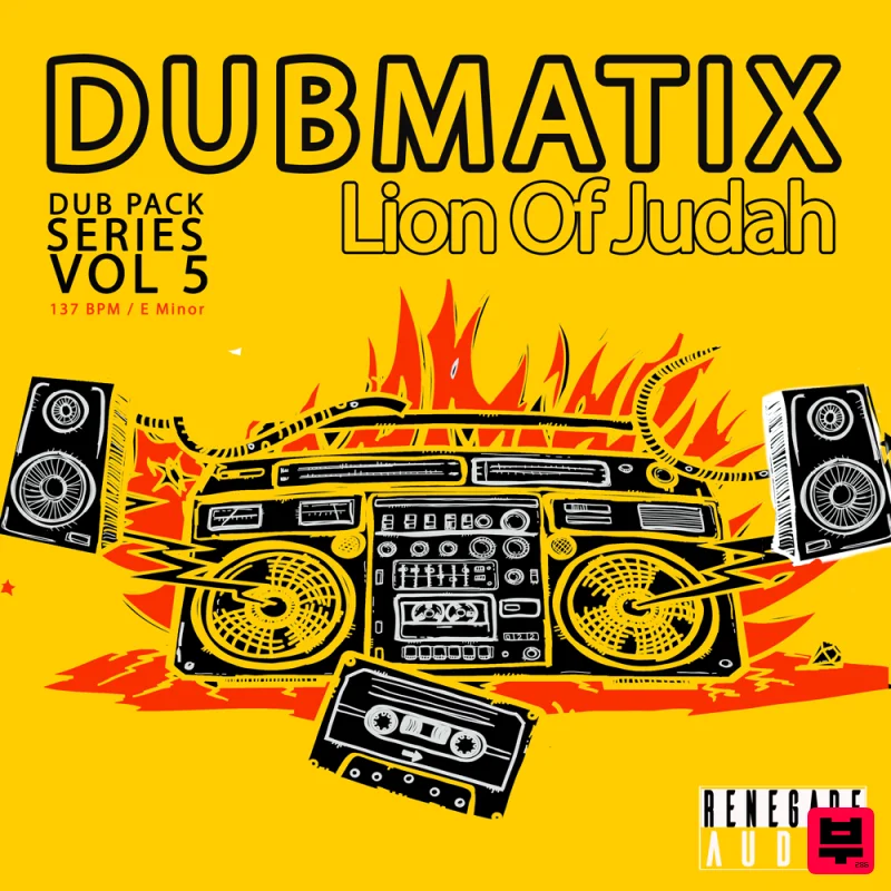 Renegade Audio Dub Pack Series Vol 5 - Lion of Judah - Reggae