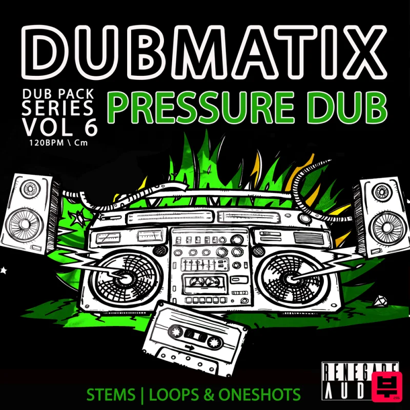 Renegade Audio Dub Pack Series Vol 6 - Pressure Dub - Reggae