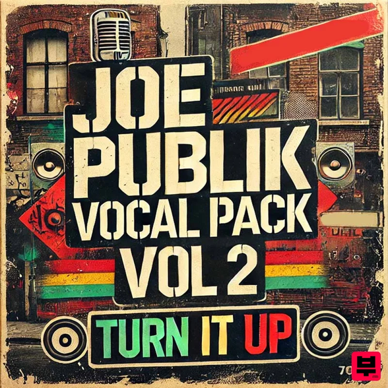 Renegade Audio Joe Publik Vocal Pack Vol 2 - Turn It Up - Reggae