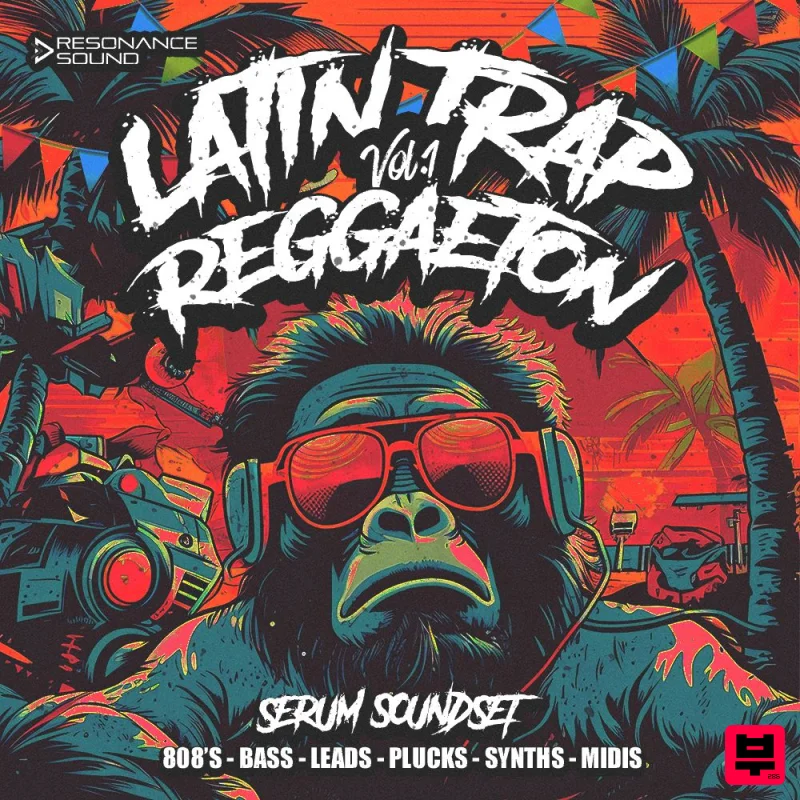 Resonance Sound Latin Trap & Reggaeton Vol. 1 for Serum - Professional Music Instrument Photo
