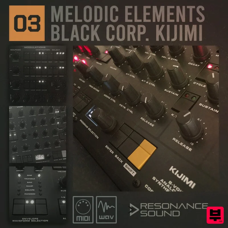 Resonance Sound Melodic Elements 03 - Kijimi - Techno