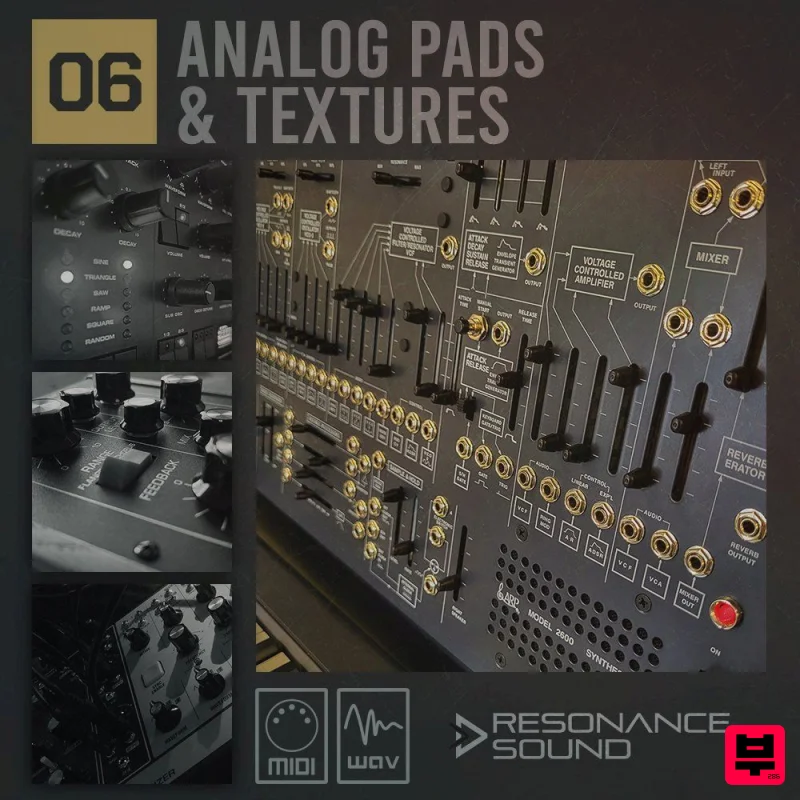 Resonance Sound Melodic Elements 06 - Analog Pads & Textures - Techno