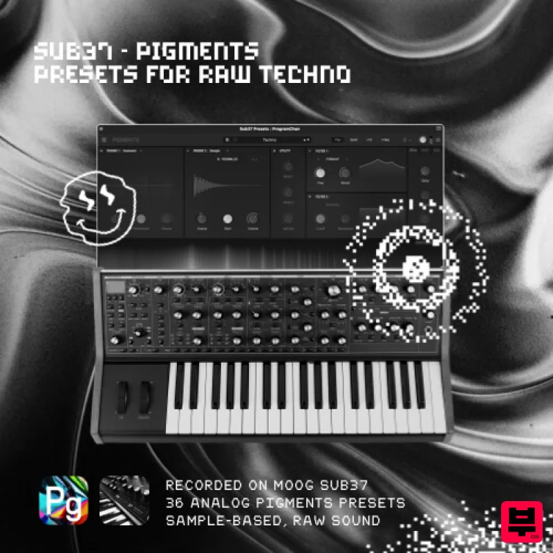 Rhythmera Sub37 - Pigments  Presets for RAW Techno - Techno