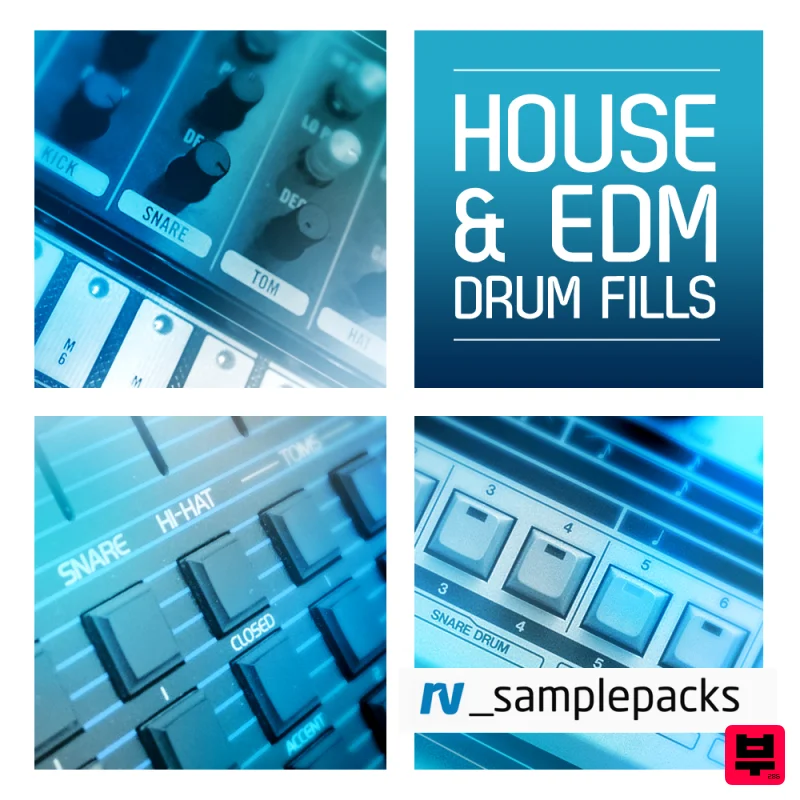 RV Samplepacks House & EDM Drum Fills - EDM