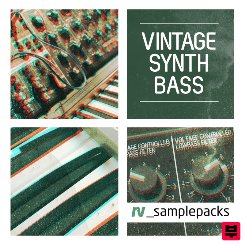 RV Samplepacks RV Vintage Synth Bass  - House
