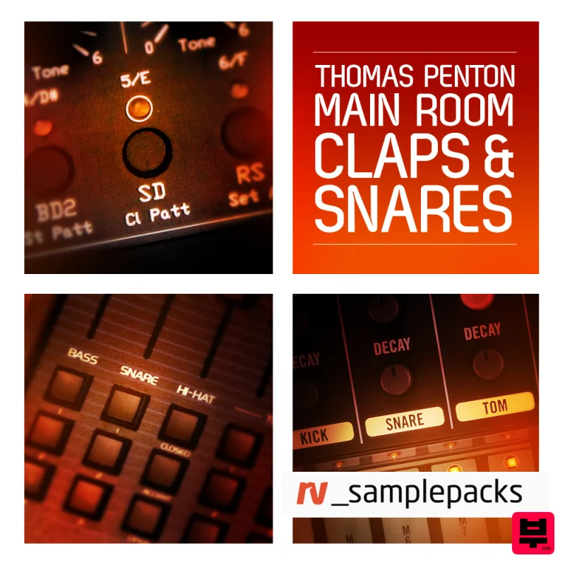 RV Samplepacks Thomas Penton Main Room Claps & Snares - House